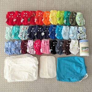 Applecheeks Reusable Cloth Diapers Size 1 Lot